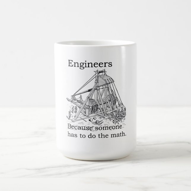 Café Taza de Trebuchet de los ingenieros (Centro)
