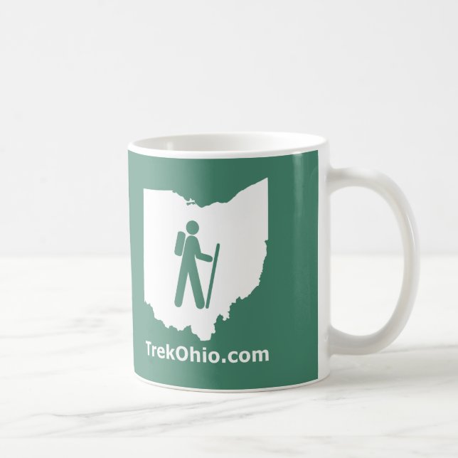 Café Taza de TrekOhio, verde (Derecha)