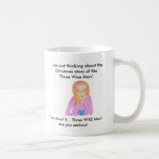 Café Taza de tres hombres sabios