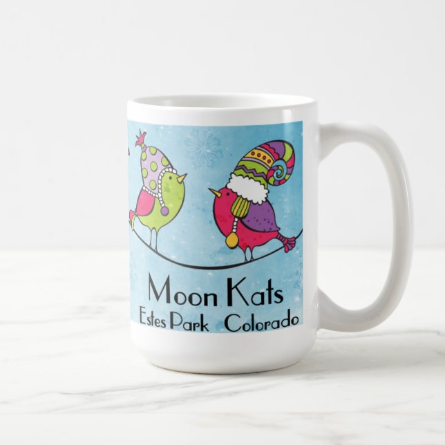 Café Taza de tres pájaros (Derecha)