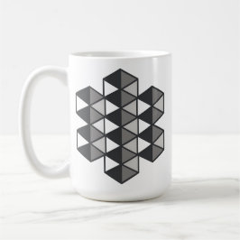 Café Taza de triángulos unidos