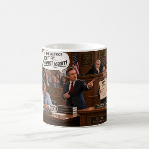 Café Taza de tribunal de PIP con métricas de rendimient