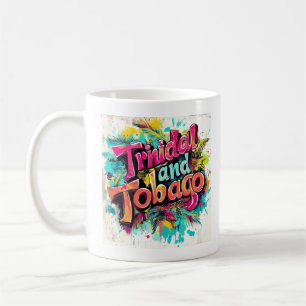Café Taza de Trinidad Bandera del Caribe Regalo de
