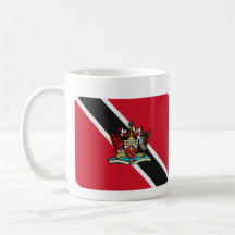 Taza de Trinidad | Grafiti de la bandera del Carib