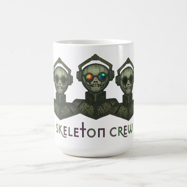 Café Taza de tripulación de esqueletos (Centro)