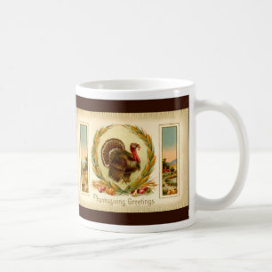Café Taza de Turquía de la acción de gracias del