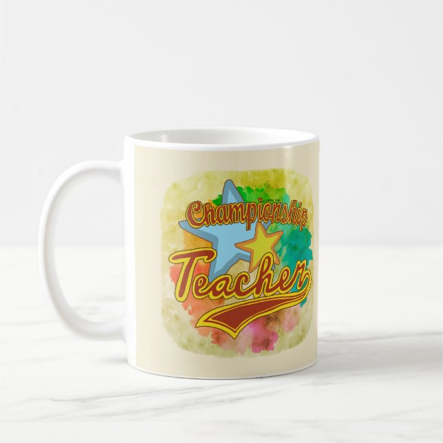 Café Taza de un maestro campeón (Izquierda)