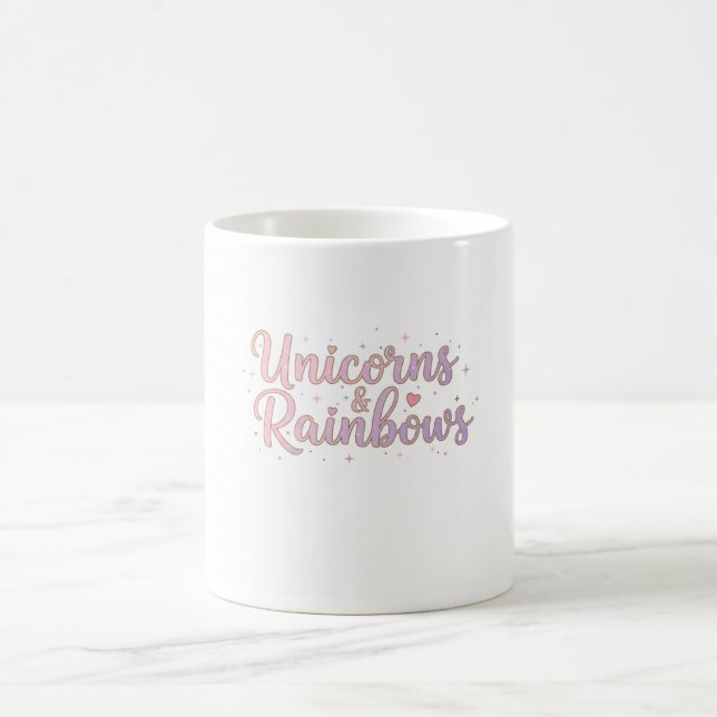 Café Taza de Unicornios y Arcoíris (Centro)