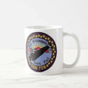 Café Taza de USS Minneapolis San Pablo SSN 708