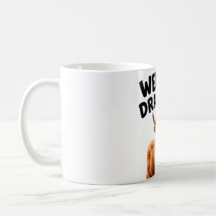 Café Taza de Vaca de las Highlands Un Poco Dramática   