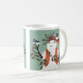 Café Taza de vacaciones en el jardín