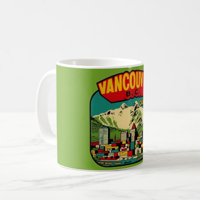Café Taza de Vancouver BC (Anverso izquierdo)