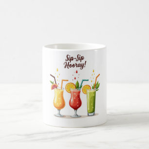Café Taza de verano cóctel cítrico ¡Sip Sip Hurra!