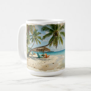 Café Taza de verano de Palm Beach