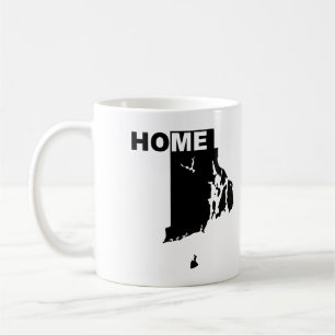 Café Taza de viaje de Rhode Island, hogar lejos del est