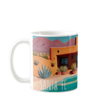 Taza de viaje Santa Fe Sunrise – Retro