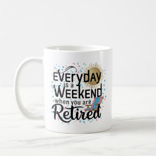 Café Taza de Vida Jubilada – Todos los Días son Fin de