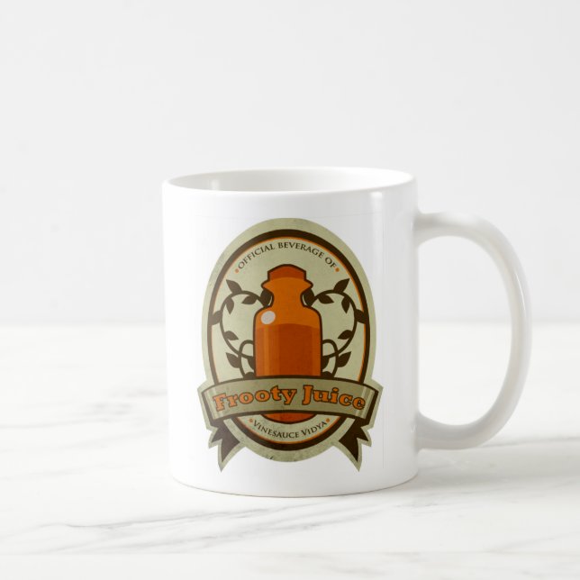 Café Taza de Vinesauce del jugo de Frooty (Derecha)