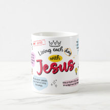 Taza de Vivir Cada Día con Jesús