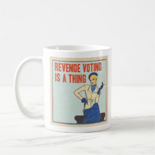 Café Taza de votación de la venganza