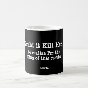 Café Taza de WIKHer Ser#44 soy el rey