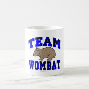 Café Taza de Wombat IV del equipo