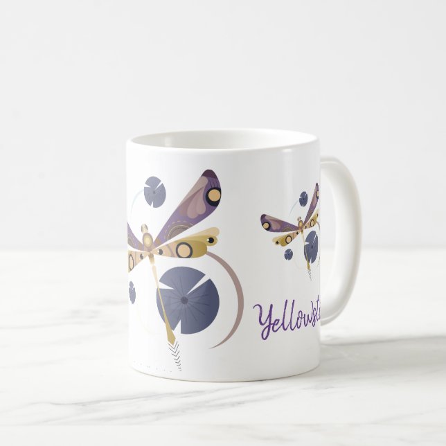 Café Taza de Yellowstone (Anverso derecho)