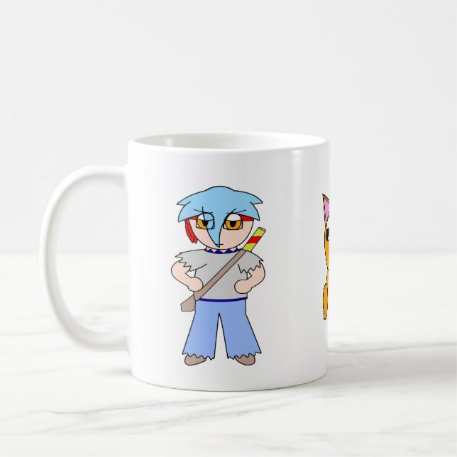 Café Taza de Zack Dragonblade (Izquierda)