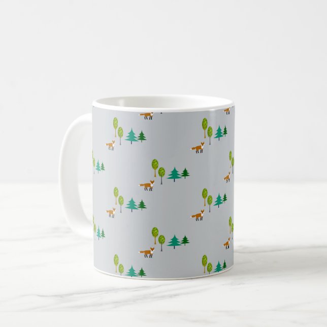 Café Taza de zorro (Anverso izquierdo)