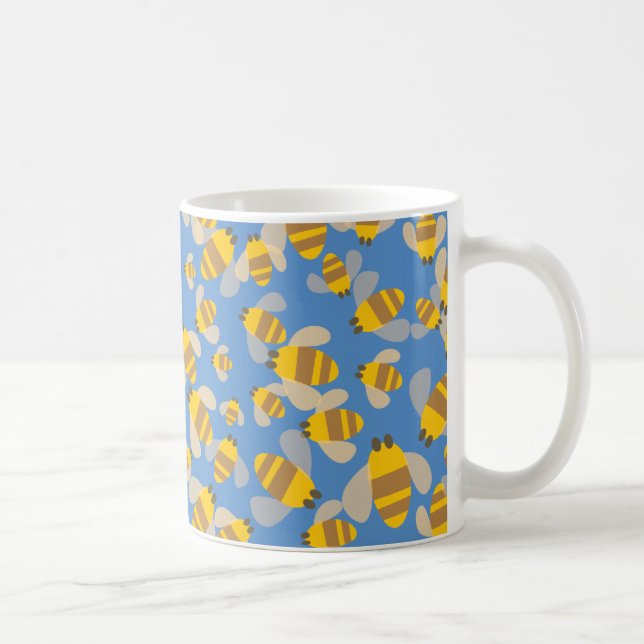 Café Taza de zumbido de las abejas de la miel (Derecha)