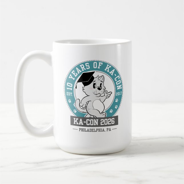 Café Taza del 10º Aniversario de KACON (Izquierda)