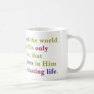 Café Taza del 3:16 de Juan