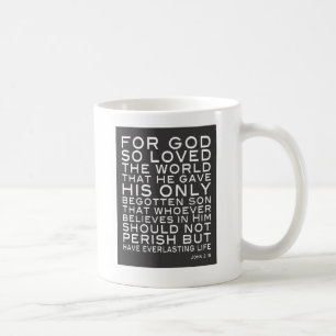 Café Taza del 3:16 de Juan