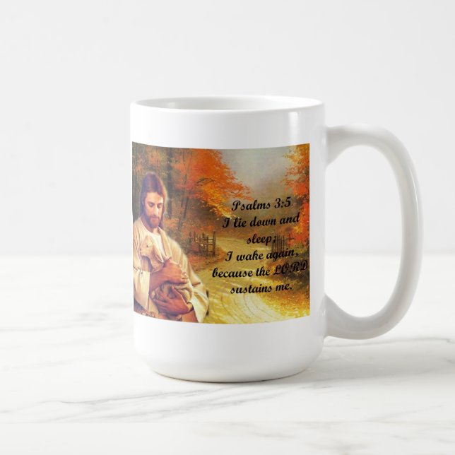 Café Taza del 3:5 de los salmos (Derecha)