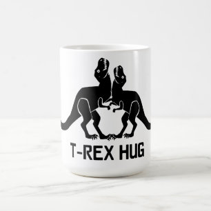 Café Taza del abrazo de T-Rex