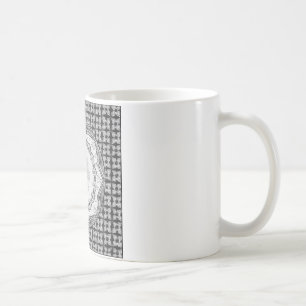 Café Taza del acebo y del copo de nieve