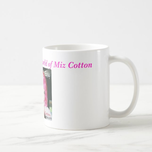 Café Taza del algodón de Miz (Derecha)