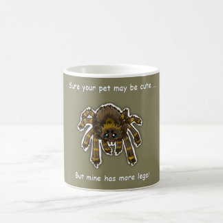 Café taza del amante de la araña