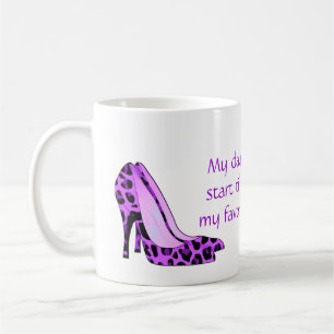 Café Taza del amante de los tacones de aguja