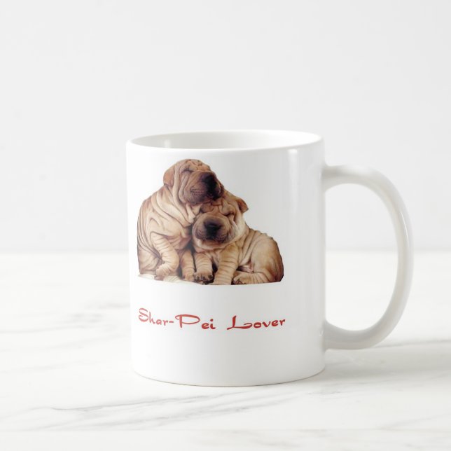 Café Taza del amante de Shar-Pei (Derecha)
