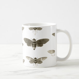 Café Taza del amante del insecto - ilustracion de la