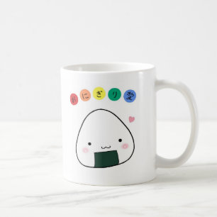 Café Taza del amor 2-Sided de Onigiri