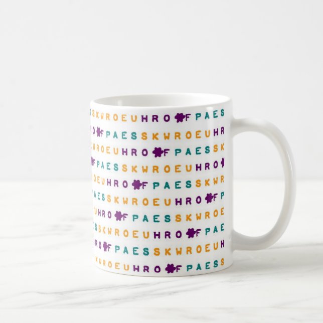 Café Taza del amor de la alegría de la paz de Steno (Derecha)