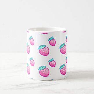 Café Taza del amor de la fresa