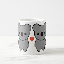Taza del amor de la koala