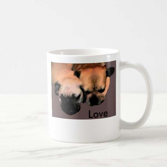 Café Taza del amor de Puggle (Derecha)