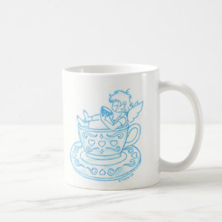 Café Taza del ángel de la taza de té