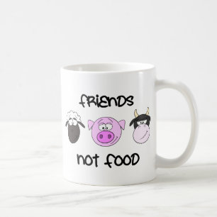 Café Taza del animal de la comida de los amigos no