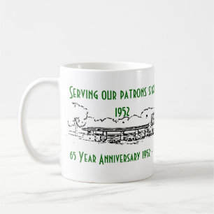 Café Taza del aniversario de 65 años