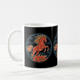 Café Taza del Año del Caballo de Fuego